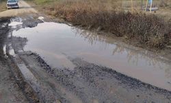 Marmaraereğlisi Yeniçiftlik’te yollar köstebek yuvasına döndü