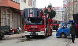 Samsun’da baca yangını korkuttu