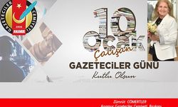 AGC  Başkanı Cömertler’den”10 Ocak  Gazeteciler  Günü” Mesajı