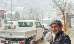Denizli’de bahar ve kış aynı günde yaşandı