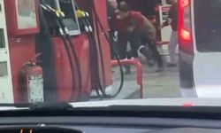 Pompacı ile müşteri arasında kavga