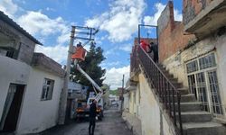Silvan’da 40 aydır karanlıkta olan ev ışık gördü