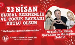 Mezitli Belediyesi 23 Nisan İlan