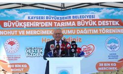 Başkan Büyükkılıç’tan üreticiye 11,5 milyon TL’lik 238 ton tohum desteği