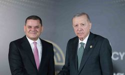 Cumhurbaşkanı Erdoğan, Libya Başbakanı Dibeybe ile görüştü