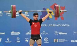 Kaan Kahriman, Avrupa Halter Şampiyonası’nda altın madalya kazandı