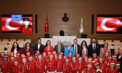 Miniklerin 23 Nisan coşkusu