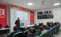 Muğla’da 112 personeline afet farkındalığı eğitimi verildi