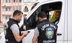 16 ekip 54 personelle Erzincan Emniyeti çocuk ve gençler için sahada