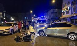 Ankara’da motosikletle otomobil çarpıştı: 1 yaralı