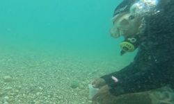 Antalya’da deniz dibindeki Hıdırellez dilekleri şaşırttı