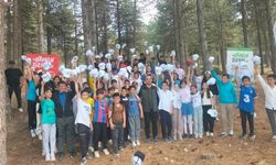 Beyşehir’de öğrencilerden ormanda temizlik seferberliği