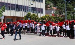 Çankırı’da gençler 19 Mayıs için yürüdü