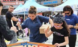 Çorum’da aileler festivalde buluştu, ortaya renkli görüntüler çıktı