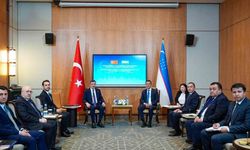 Cumhurbaşkanı Yardımcısı Yılmaz, Özbekistan Başbakan Yardımcısı Kuçkarov ile görüştü