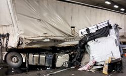 Erkenek Tüneli’nde trafik kazası: 1 ağır yaralı