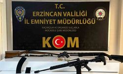 Erzincan’da silah operasyonu; 2 kişi yakalandı