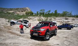 Erzurumlu offroadçular "Terörsüz Türkiye" sloganıyla yollara çıktı