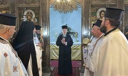 Fener Rum Patriği Bartholomeos, Gökçeada’da ayine katıldı