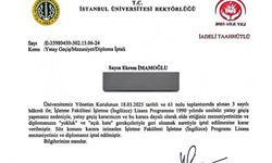 İmamoğlu’nun diplomasının iptali İstanbul Üniversitesi tarafından tebliğ edildi