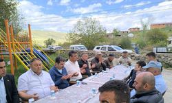 Karahallı köyünde yağmur duası yapıldı
