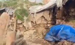 Kars’ta ahır çöktü: Büyükbaş hayvanlar telef oldu