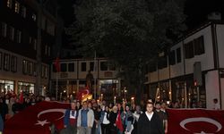 Kemaliye’de Fener Alayı ve Gençlik Yürüyüşü düzenlendi