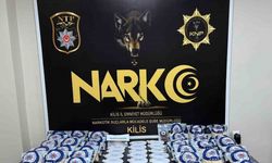 Kilis’te 57 kilo esrar ele geçirildi: 2 şahıs tutuklandı