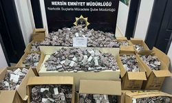 Mersin’de 280 bin adet hap ele geçirildi