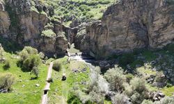 Niğde’nin saklı cenneti ’Dipsiz Kanyon’ havadan görüntülendi