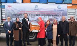 Ordu’da 48 üreticiye 2 bin 400 adet arılı kovan desteği verildi