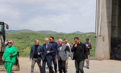 Özlü hayvan konukevi ve katı atık tesisini inceledi