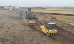Şırnak’ta BSK asfalt serimi başladı