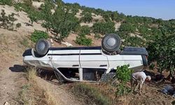 Adıyaman’da otomobil takla attı: 1 yaralı