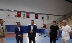 Kaymakam Yücel’den spor kursuna ziyaret