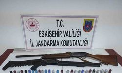 Kepçe ile kaçak kazı yapan 5 şüpheli suçüstü yakalandı