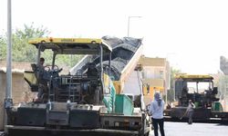 Suruç Tilal Caddesi sıcak asfalta kavuştu