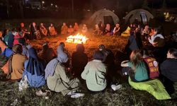 TOGÜ öğrencileri doğada teknolojiye ara verdi