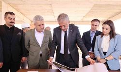 Vali Akkoyun, Mardin Çocuk Evleri Sitesi inşaatında incelemelerde bulundu