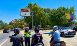 Antalya’da 3 bini aşkın motosiklet denetlendi, 80 araç trafikten men edildi