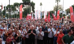 Antalya’da Muhittin Böcek’e destek mitingi