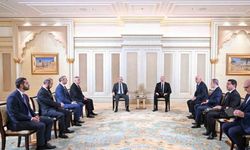Azerbaycan Cumhurbaşkanı Aliyev ile Ermenistan Başbakanı Paşinyan’ın görüşmesi başladı