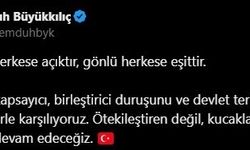 Başkan Büyükkılıç: "Devletin gönlü herkese eşittir"