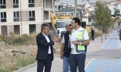 Başkan Şenol Dinç yeni pazar alanını inceledi