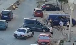 Edremit’te sopalı alacak verecek kavgası kameraya yansıdı