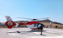 Elini kıyma makinesine kaptıran çocuk hava ambulansıyla Ankara’ya sevk edildi