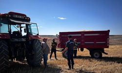 Jandarmadan çiftçilere yangın uyarısı