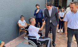 Kaymakam Erdoğan’dan özel bakım merkezlerine ziyaret