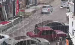 Kayseri Develi’de sağanak etkili oldu
