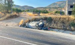 Otomobil takla attı: 1 yaralı